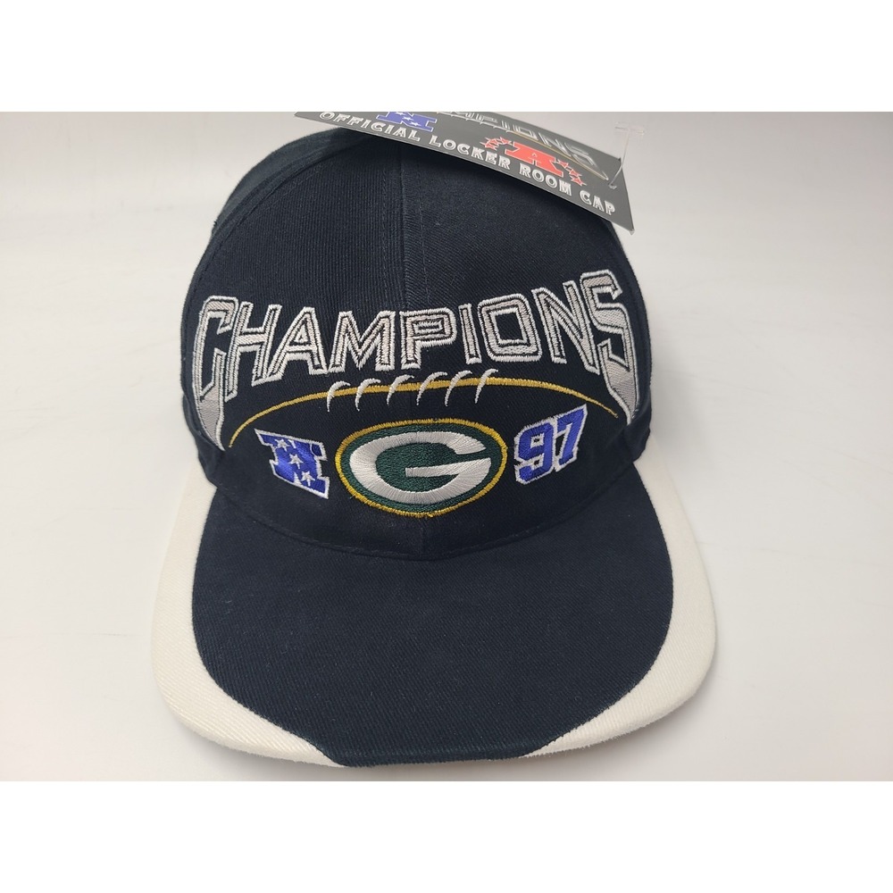 Vintage Green Bay Packers 1997 NFC Champions Sports Specialties Snapback Hat Cap